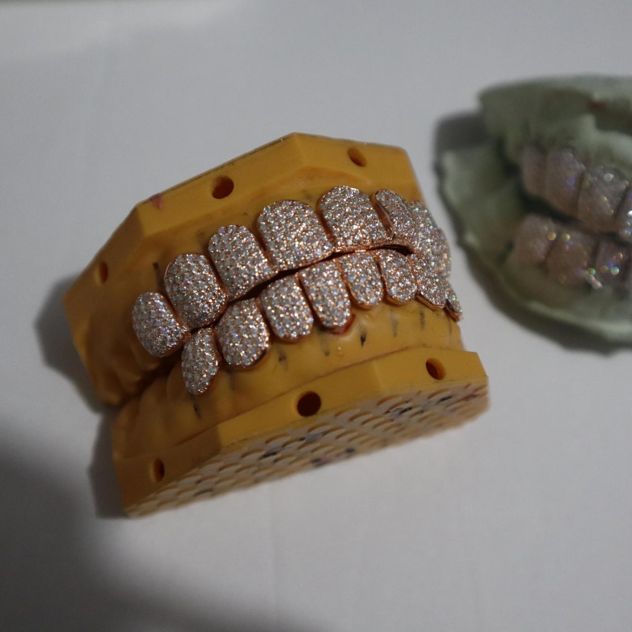 TG020 — K9 with Iced Out Bar S925 + Moissanite - Bottom 6